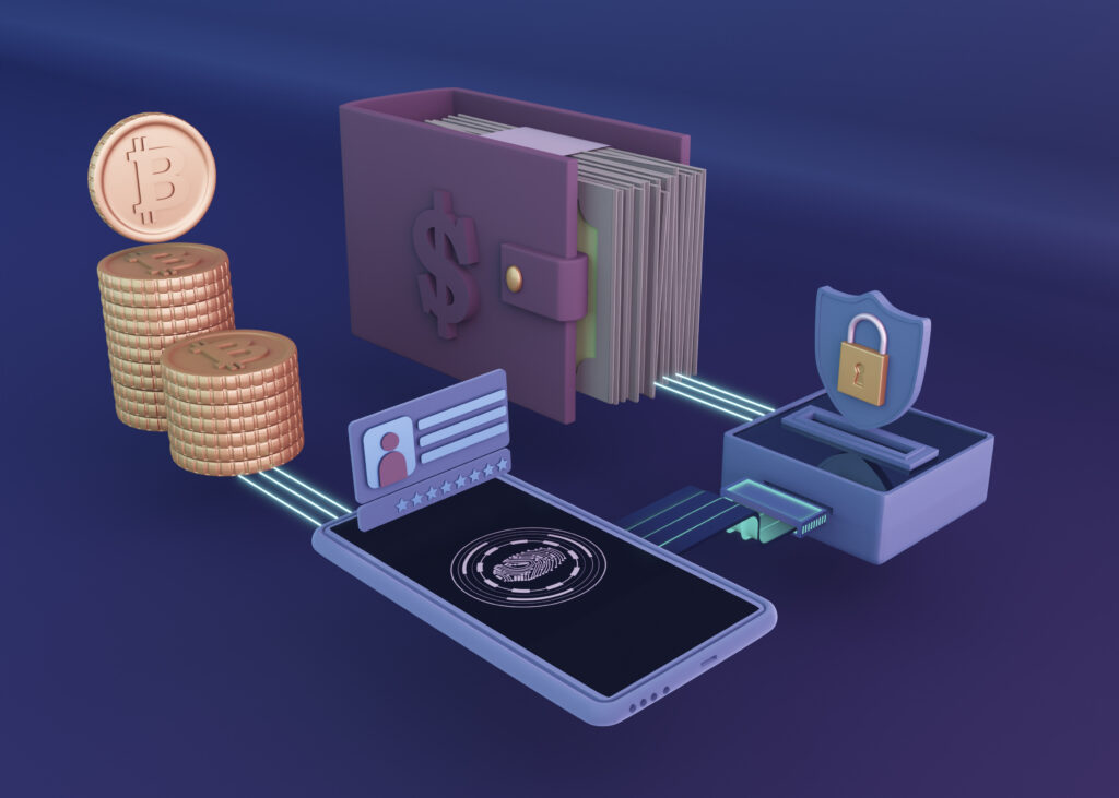 3d-cryptocurrency-rendering-design